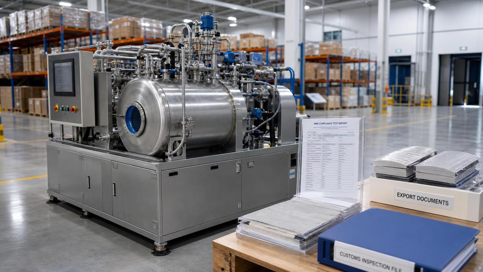 CBP Mandates NMP Disclosure for CO2 Dyeing Equipment