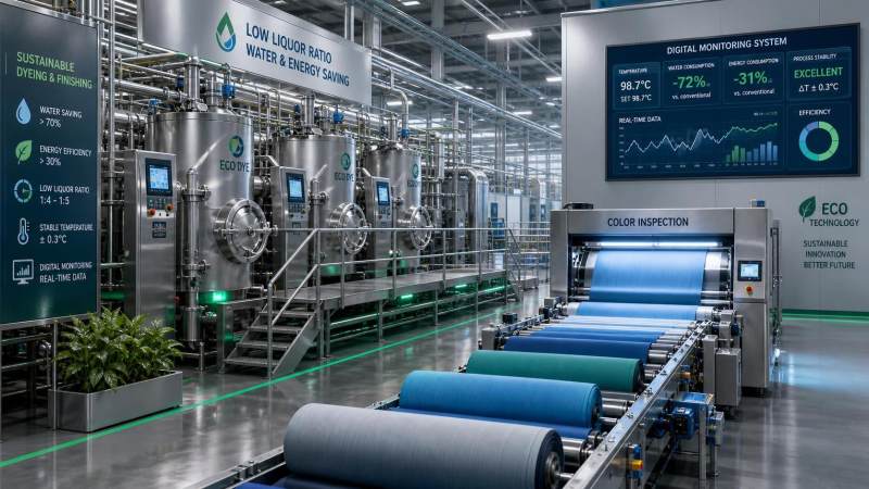 What Makes a Sustainable Textile Dyeing Process Viable for Modern Apparel Production?