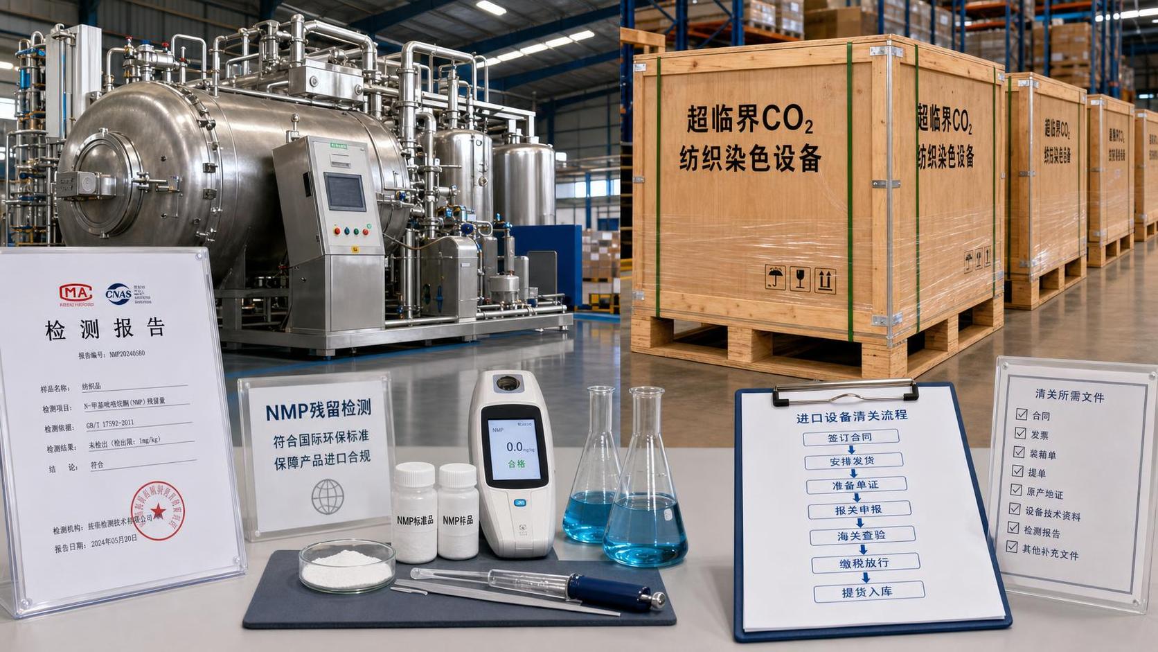 CBP Requires NMP Test Reports for CO2 Dyeing Imports