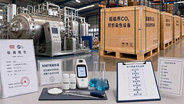 CBP Requires NMP Test Reports for CO2 Dyeing Imports