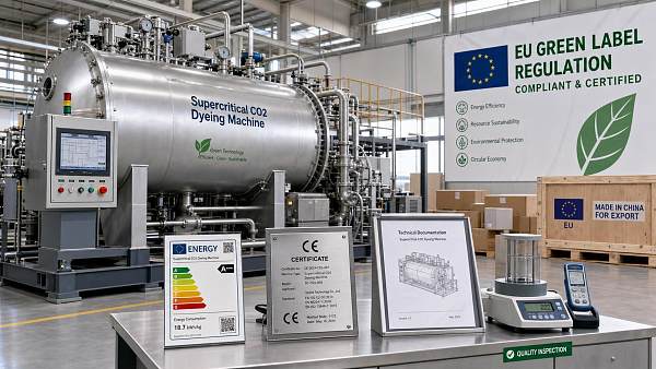 EU Rule Takes Effect on Green Labels for Supercritical CO2 Dyeing Equipment EU Rule Takes Effect on Green Labels for Supercritical CO2 Dyeing Equipment