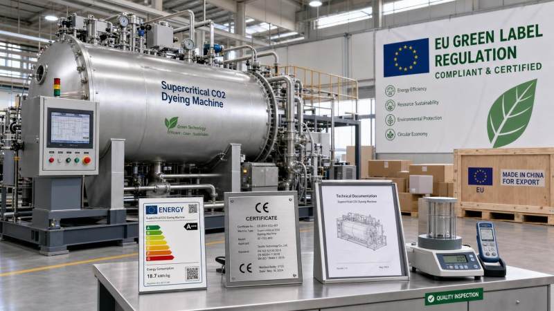 EU Rule Takes Effect on Green Labels for Supercritical CO2 Dyeing Equipment