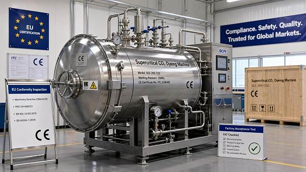EU Requires CE Certification for Supercritical CO2 Dyeing Equipment EU Requires CE Certification for Supercritical CO2 Dyeing Equipment