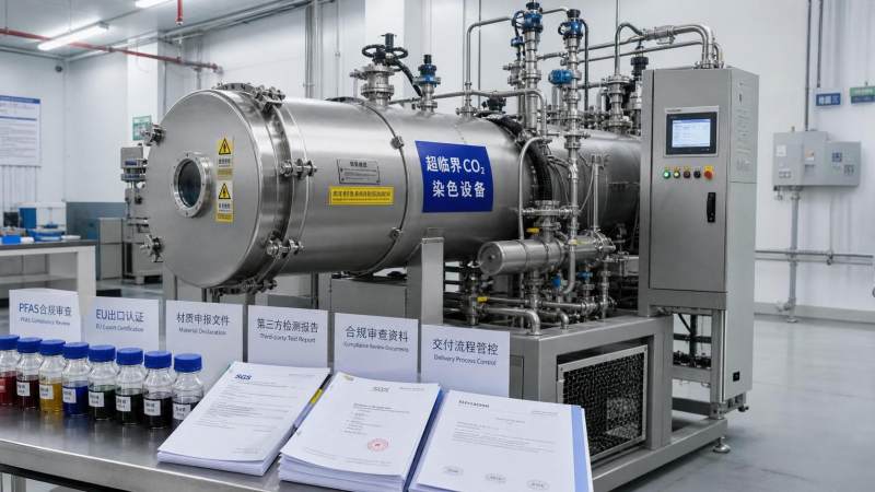 ECHA Adds PFAS Residue Limits for CO2 Dyeing Systems