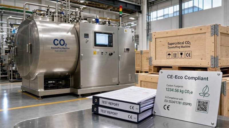 EU Rule in Force Aug. 1: CE-Eco Label Required for Supercritical CO2 Dyeing Equipment