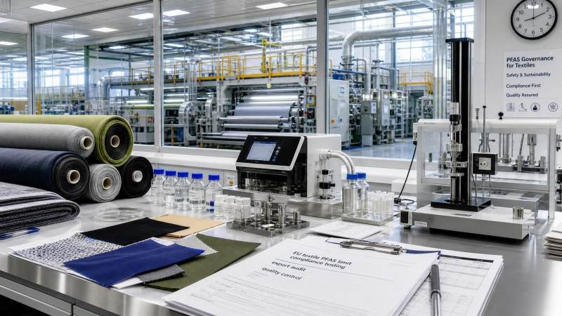 EU Sets 25ppb PFAS Limit for Textiles Under REACH