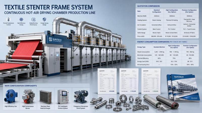 Textile Stenter Systems Price: What Drives Cost and How to Compare Quotes?