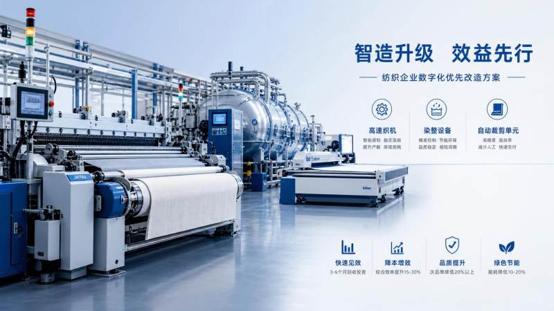 How Textile Mills Can Prioritize Digitalization Projects for Faster ROI