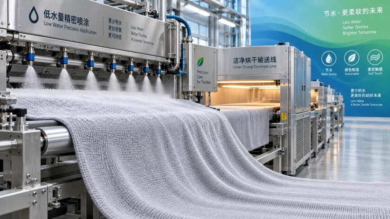 How Waterless Textile Finishing Technology Reduces Water Use Without Compromising Hand Feel