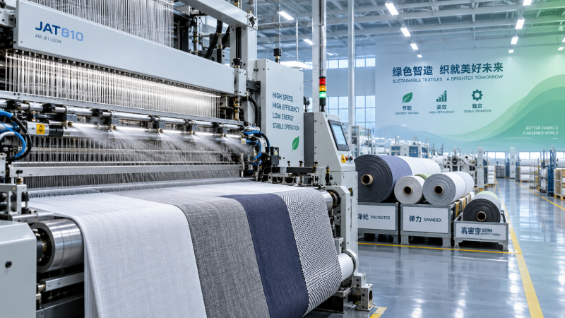 Evaluating Energy-Efficient High-Speed Weaving Systems by Fabric Mix and Output