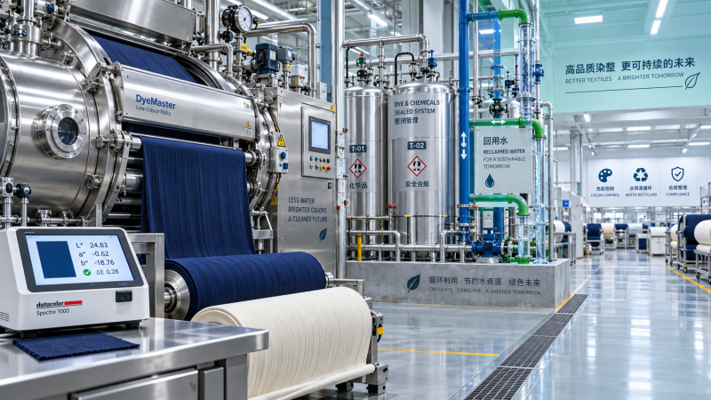 How to Vet a Sustainable Textile Dyeing Manufacturer for Color, Water, and Compliance