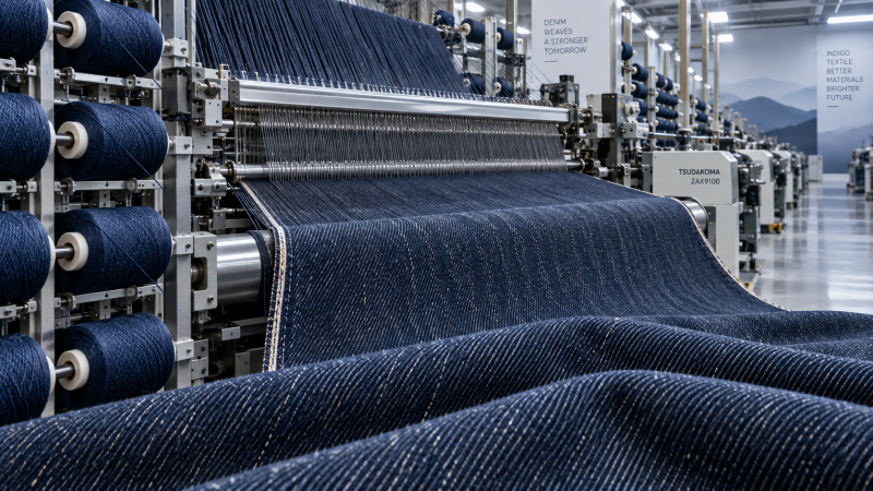 How Spinning and Weaving Choices Shape Denim Weight, Strength, and Surface Character