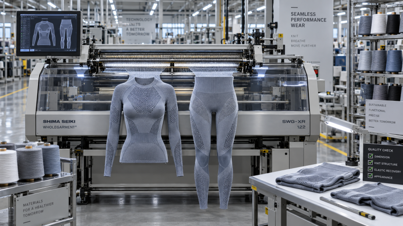 Is 3D Knitting Suitable for Seamless Sportswear Production?