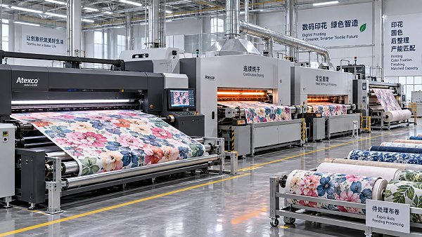 Can Fabric Printing Machines Match Existing Finishing Line Speeds?