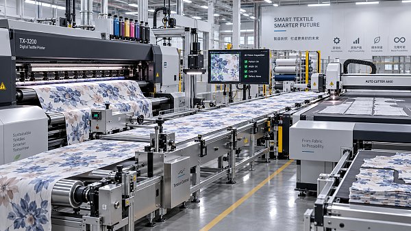 Comparing prices for textile machinery by throughput and automation