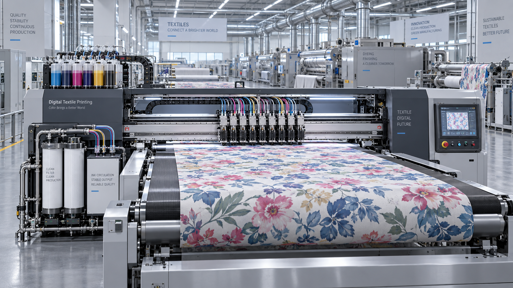 How do maintenance costs vary across different textile machines?