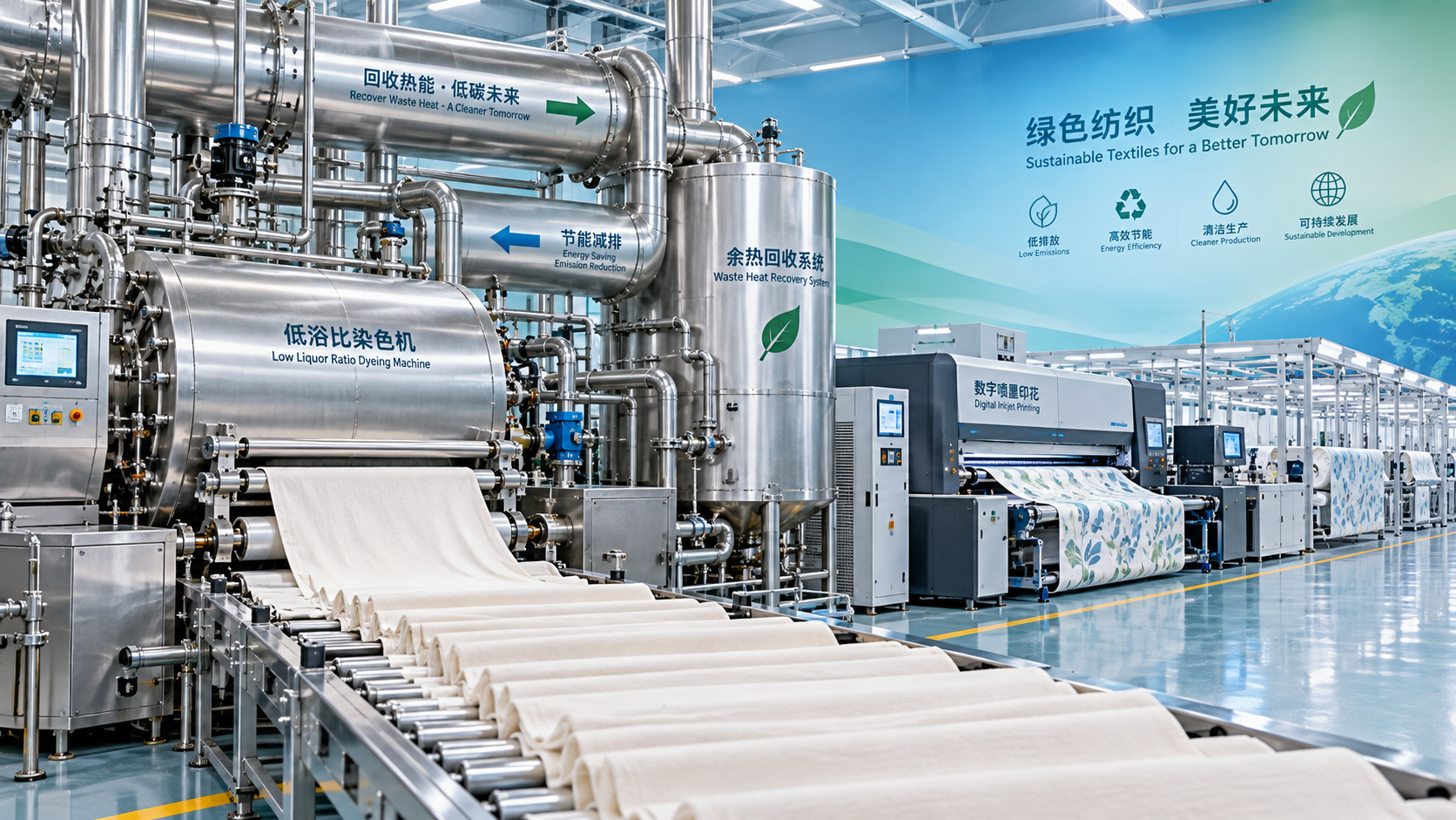 Which Low-Emission Textile Technologies Cut Energy, Water, and Chemical Loads?