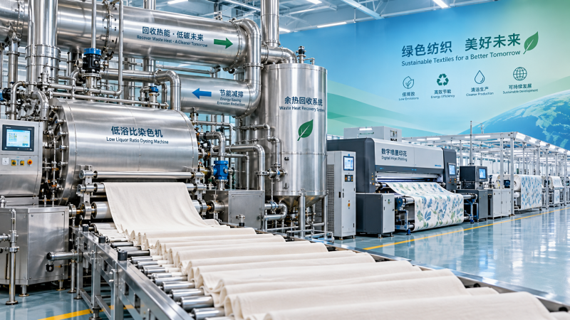 Which Low-Emission Textile Technologies Cut Energy, Water, and Chemical Loads?