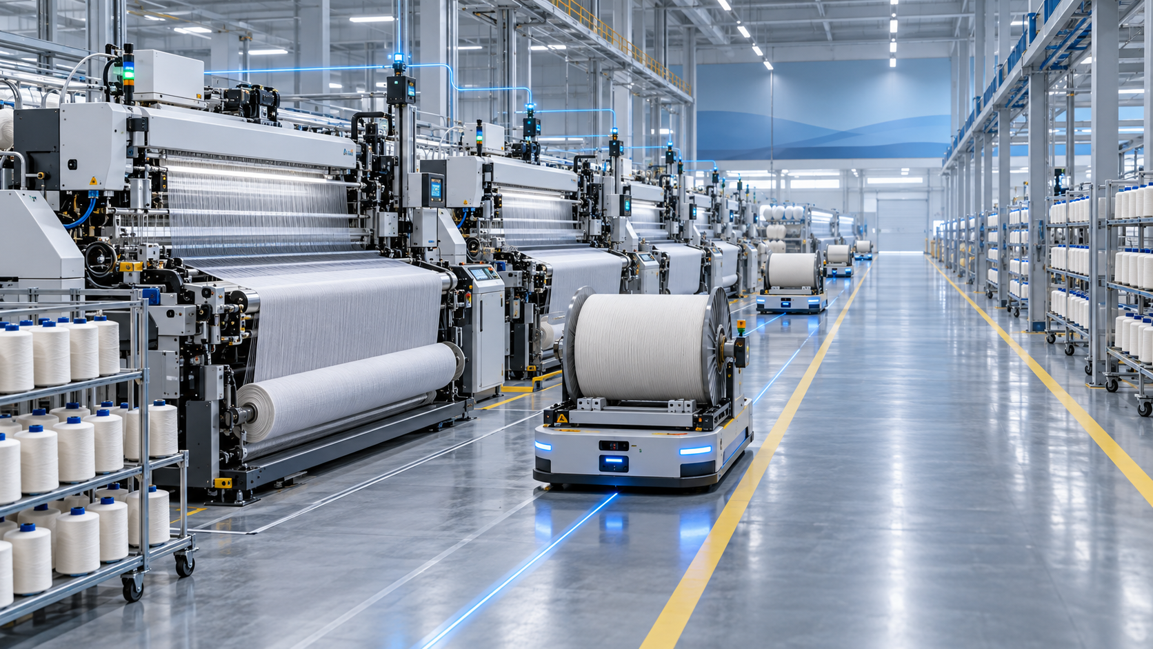 How to Integrate Looms, Material Handling, and Data Systems for Stable Weaving Output
