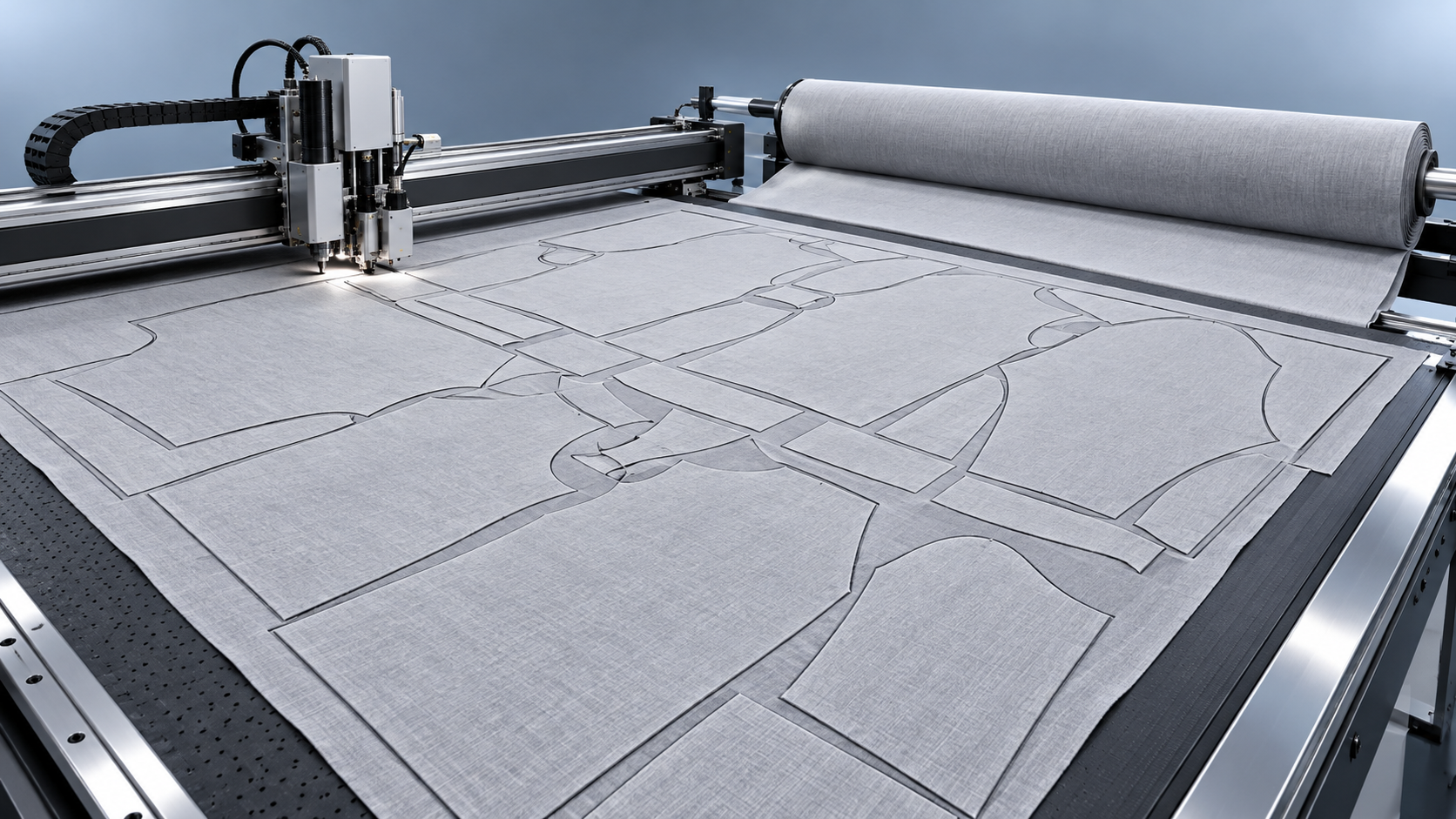Digital Fabric Cutting: How Marker Nesting Reduces Waste in Apparel Production