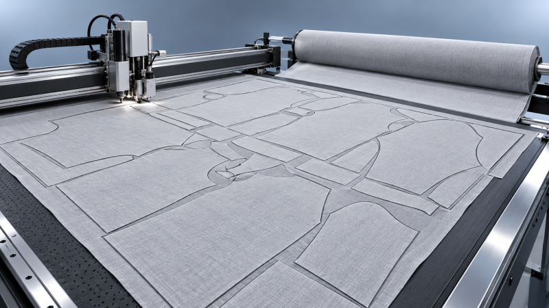 Digital Fabric Cutting: How Marker Nesting Reduces Waste in Apparel Production