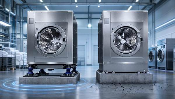 Industrial Washers: Soft-Mount vs Hard-Mount in 2026
