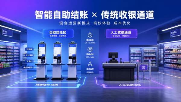 Self-Service Kiosks vs Staffed Checkout: Where Savings Hold Up