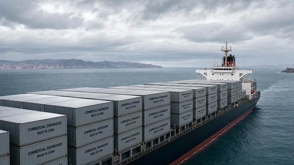 Hormuz Strait Transit Plummets 94%; Dishwasher Shipping Costs Surge $3,200