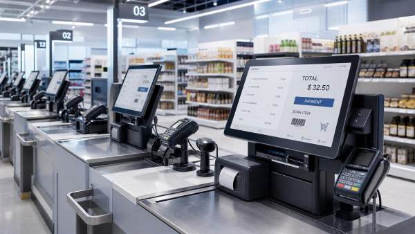How retail checkout terminals cut queues without raising costs