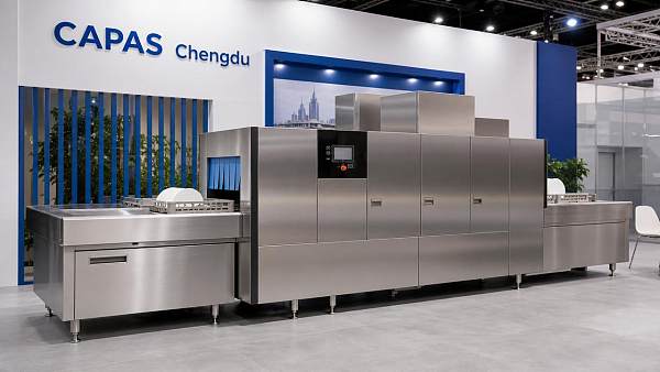 2026 CAPAS成都展闭幕：Flight-type Commercial Dishwashers获东南亚采购团批量询盘