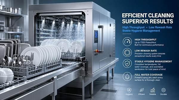 How commercial kitchen washers cut labor without misses