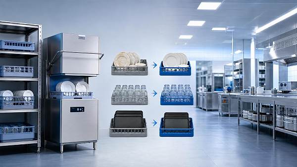 How to size commercial dishwashers for restaurants?