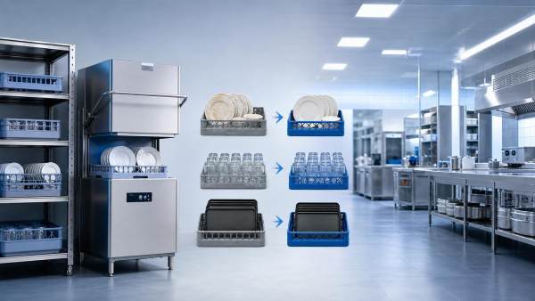 How to size commercial dishwashers for restaurants?