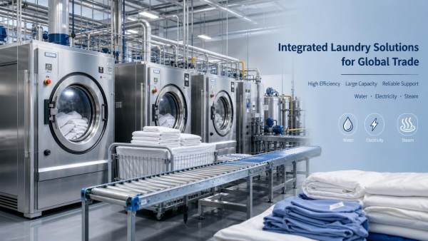 Industrial Laundry Machines: Key Capacity, Extraction, and Utility Factors for Plant Buyers