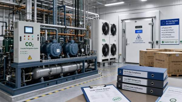 EU Tightens F-Gas Rules for CO2 Cascade Cold Rooms