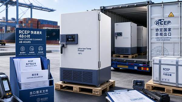 RCEP Fast-Track Clears Ultra-Low Temp Freezers in 48 Hours
