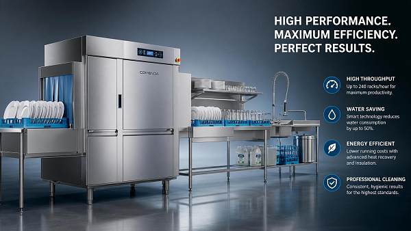 Commercial Dishwashers for Restaurants: Purchase Costs, Daily Throughput, and ROI Benchmarks