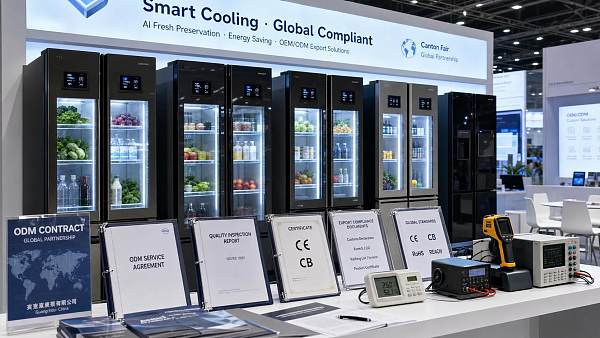 Canton Fair Creates AI Fridge Zone as ODM Signings Top 120