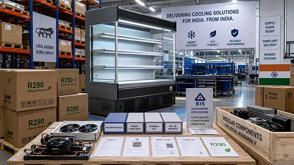 India Fast-Tracks BIS Approval for R290 Display Cases