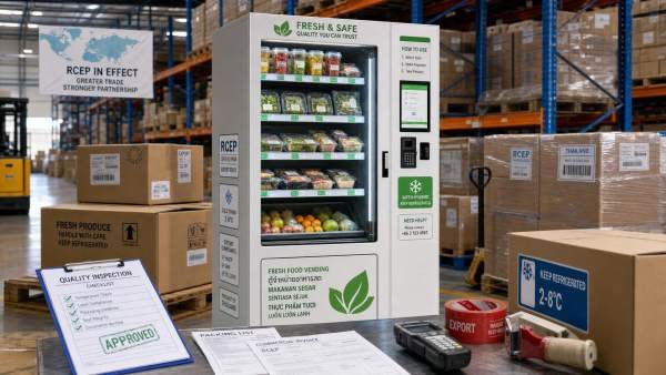 RCEP Rule Takes Effect for Fresh Food Vending Machines