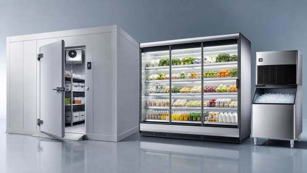 Commercial Cooling Solutions Compared: Cold Rooms, Display Cases, and Ice Makers