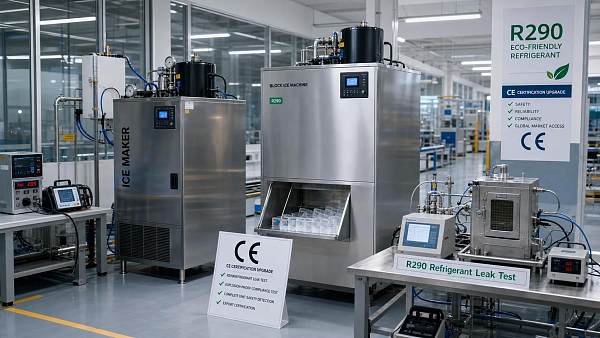 TÜV Rheinland Tightens CE Path for Industrial Ice Makers