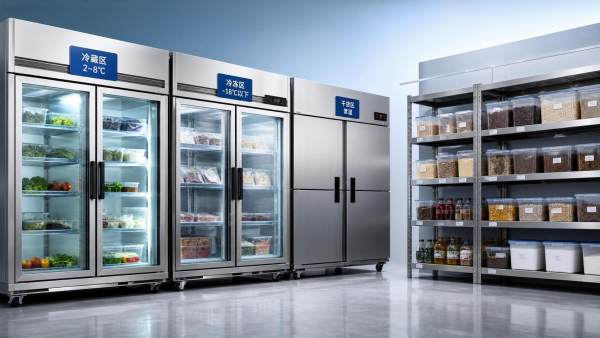 Commercial Food Storage Temperature Zones, Materials, and Compliance Basics