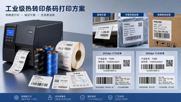 Retail Thermal Transfer Barcode: How to Choose Ribbon, Label Stock, and Print Resolution