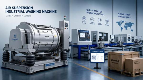 How to Evaluate an Air Suspension Industrial Washers Exporter for Stable OEM Supply