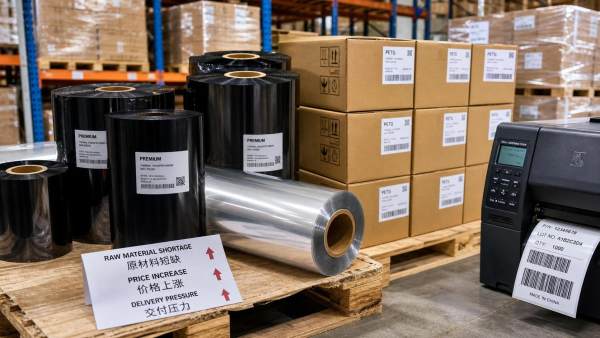 Thermal Ribbon Prices Jump on PETG Shortage