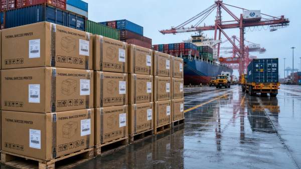 Shanghai Port Printer Export Lead Times Hit +24 Days