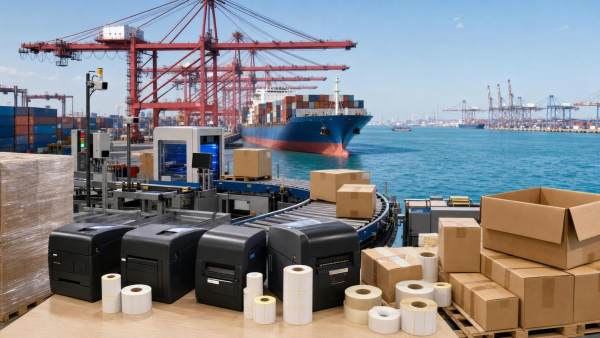 Shanghai Port Barcode Printer Exports Face 24-Day Delays
