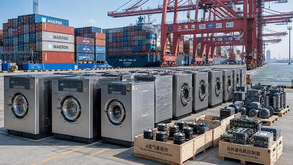 Shanghai Port Improves, But Laundry Exports Still Lag