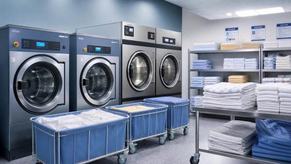 Commercial Laundry Equipment for Nursing Homes: Washer and Dryer Sizing by Resident Load